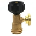 thumbnail image 4 of Irfora Reemplazo del medidor de presión del adaptador de latón del tanque de propano para parrilla de gas LP Irfora Medidor de tanque de propano, 4 of 7