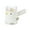 White, variant on Chicken-Shaped Pepper Shaker, Metered Pepper Dispenser, Multi-functional Sealed Salt Shaker with Handle, Suitable for Barbecuing, Baking, And Home Cooking.
