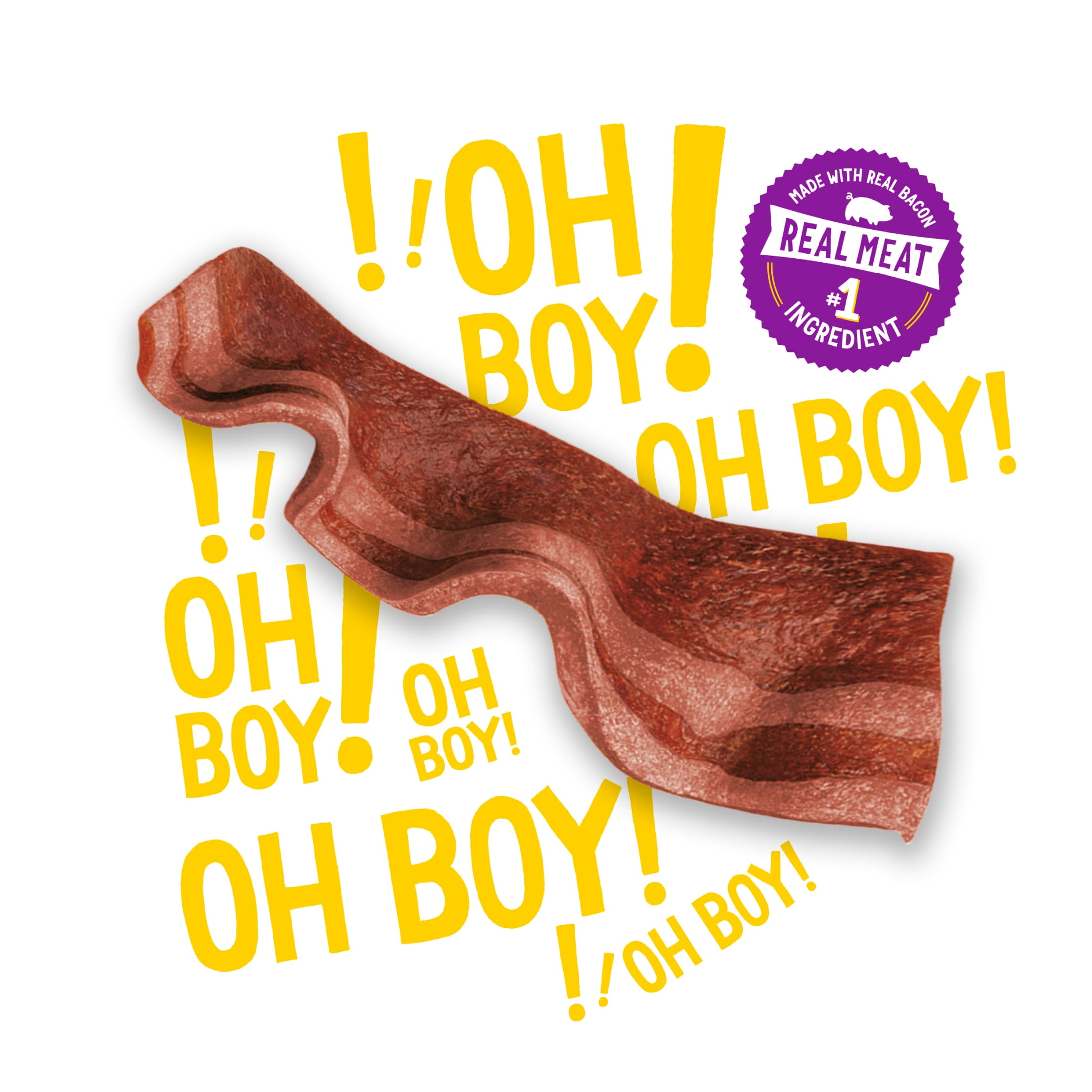 Purina Beggin' Strips Dog Treats with Real Bacon & Pizza Flavors Tender Chews, 25 oz Pouch