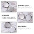 thumbnail image 3 of unbranded 5Ud Espejo Doble Metal Negro Pequeño Plegable Práctico Para Maquillaje Y Viajes, 3 of 8