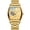 Gold, variant on Men's Automatic Mechanical Watch: 36-Hour Power Reserve Full Movement Luminous Hands Bar Markers Waterproof Stainless Steel Tonneau-Shaped Dial Detachable Solid Stainless Steel Watch