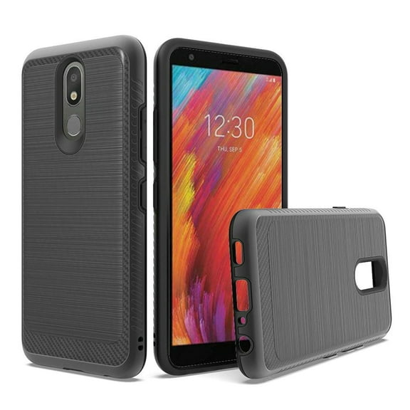 GSA Brushed Case For LG Aristo 4Plus/LG Escape /Tribute Royal/K30 2019 Black