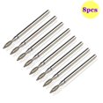 thumbnail image 1 of Juego de brocas de diamante para uñas, 8 Uds., broca limpiadora de cutículas para eliminación de Gel acrílico para uñas, cortador de fresado, accesorios para máquina de manicura Tan Jianjun unisex, 1 of 2