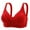 Red, variant on Lenpel Push up Bras for Women Comfort Wireless Full Coverage Lift Supportive Bralettes Plus Size Everyday Bras