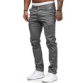 thumbnail image 2 of HUNGSON Men Skinny Slim Fit Casual Jeans Dyeing Stretch Straight Fashion Denim Pants, 2 of 4