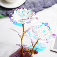 thumbnail image 4 of Galaxy Rose With/without Light Valentine's Day Anniversary Birthday Wedding Gift, 4 of 4