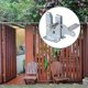 thumbnail image 3 of Cerradura de puerta automática, pestillo deslizante universal, accesorios de Hardware para puerta, pestillo de puerta para uso en exteriores como pestillo con tornillos, 3 of 5