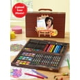 Personalized 80Piece Art Set Photo Easel
