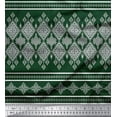 thumbnail image 3 of Soimoi Rayon Fabric Geometric Panel Print Fabric by The Yard 42 Inch Wide, 3 of 3