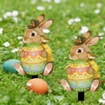 thumbnail image 7 of Tyidzon Easter Garden Stakes, 10 Inch Colorful PVC Bunny Gnome Yard Signs for Easter Decoration Outdoor, Weatherproof Ground Insert Decor for Spring Courtyard Garden Party, 7 of 7