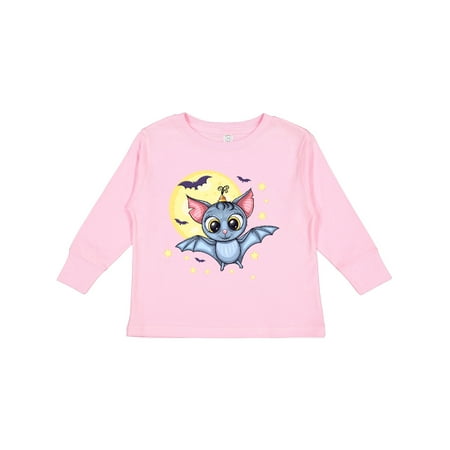 

Inktastic Halloween Bat Gift Toddler Boy or Toddler Girl Long Sleeve T-Shirt
