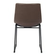thumbnail image 6 of Smart Dining Chair Vintage Espresso Dining Chair, Transitional Style, Plush and durable faux leather fabric, Plywood, Indoor Dining, 6 of 11