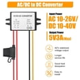 thumbnail image 2 of Convertisseur de Puissance czcpp-AC/DC de 10-26V à 5V avec Fusible 5V3A 12W MAX Transformateur de Puissance pour Automobile, Lumières LED, Chantiers de Construction, etc., 2 of 4