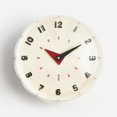 thumbnail image 4 of yuksok Decorative Wall Clock Desk Clock Round Minimalist Wall Hanging Clock for Bedroom Beige, 4 of 7