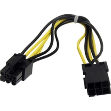 UPC: 0065030842778 | Startech 8In 6 Pin Pcie Power Extension Cable