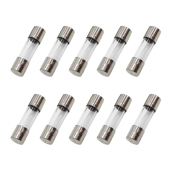 10 Pack F2AL250V 5 X 20MM 2A Fast-Blow Fuse 2Amp 250V Glass Fuse Fast Acting Fuse
