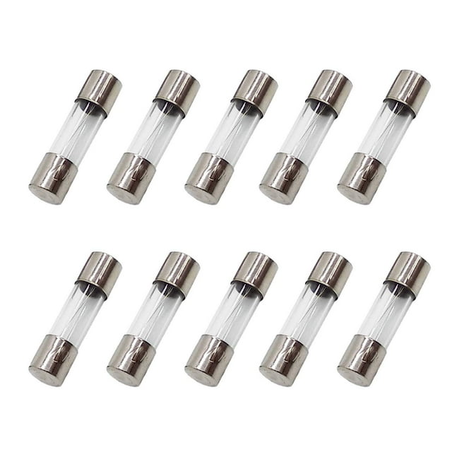 10Pcs/lot 4A Fast-Blow Fuse 4 Amp 250V 5x20mm F4AL250V F4AL 250V Glass Tube Fuse Fast Acting, Quick Blow Fuse (3/16 in x 3/4 in)