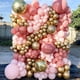 thumbnail image 5 of Globos Rosa Pastel Diferentes Tamaños, Paquete De 80 Globos Rosa Garla, 5 of 5