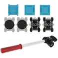 thumbnail image 3 of POINTERTECK Shifter Lifter Set Wheel Moving Slider Heavy Furniture Mover Table Tool Moving artifact 8-piece set, 3 of 8