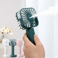 thumbnail image 1 of Xihbxyly Mini Ventilador Usb, Dirección Del Viento Ajustable, Función de Humidificación Por Agua, Funcionamiento Silencioso, Diseño Portátil, Ideal para Oficina, Dormitorio, Coche, Recargable, Tamaño, 1 of 1