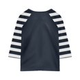 thumbnail image 5 of Xyxonk Girls Tops Size 10-12 3/4 Sleeve Shirt Summer Cute Color Block Printed Shirts Size 10-12 Kids Crewneck Knit Tee Shirt Trendy Tween Girls Clothes Girl Clothes 10/12 Black 120, 5 of 5