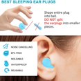 thumbnail image 3 of Newly DIY Kneadable Soft Silicone Earplugs Reusable Waterproof Silicone Earplugs, 3 of 8