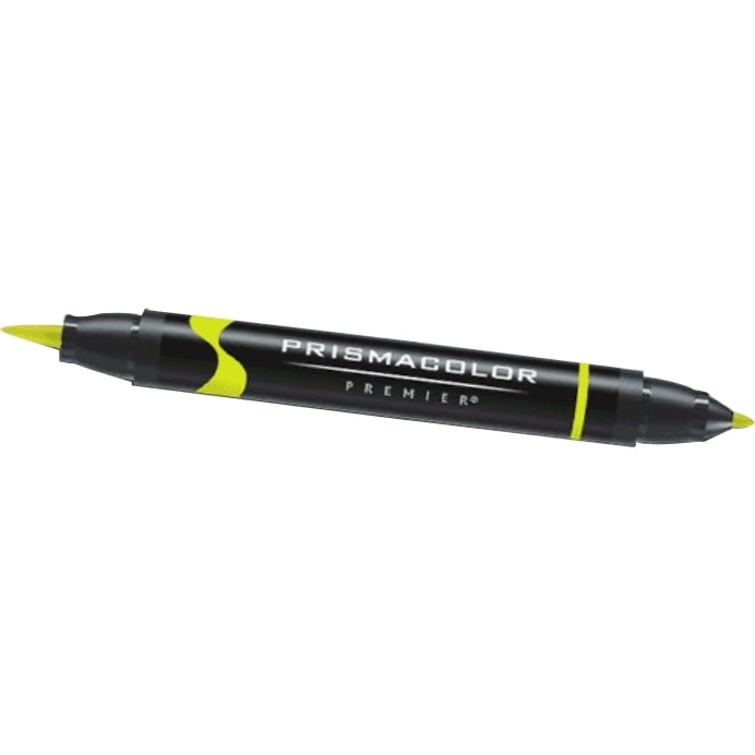 Prismacolor Premier Double-Ended Art Marker, Brush-Fine, French Gray 20%