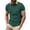 Green, variant on Mens Shirts Short Sleeve, Mens Fashion Color Block Shirts Casual Short Sleeve T Shirt Striped Lightweight Comfy Golf Shirts Summer Tops