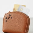 thumbnail image 6 of Vjnyvs Cute Wallets For Women Mini Cat Wallet Multi-Layer Leather Zipper Purse Cartoon Cat Coin Pouch Small Card Wallet PU Leather Coin Bag Card Holder, 6 of 7