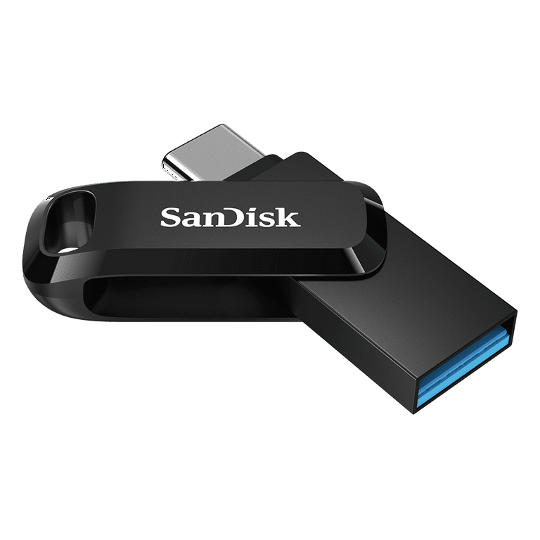 SanDisk 64GB Ultra Dual Drive Go USB Type-C Flash Drive, Black -  SDDDC3-064G-G46