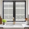 thumbnail image 2 of Farm Fruits Window Privacy Film, Watermelon Lemons Peach Strawberry Grey Striped Static Cling UV Sun Blocking Heat Control Window Tint Day and Night, Non-Adhesive One Way Privacy Cover 19.6''x39.3'', 2 of 7