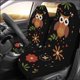 thumbnail image 2 of ABPHQTO Juego de 2 fundas para asientos de coche Cute Owls Universal Auto Asientos delanteros Protector para coche, SUV Sedan, camión, 2 of 3