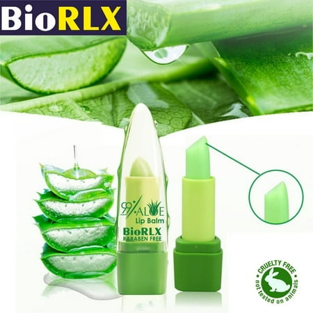 BioRLX %99 Aloe Vera Lip Balm Color Free | Walmart Canada BioRLX %99 Aloe Vera Lip Balm Color Free | Walmart Canada