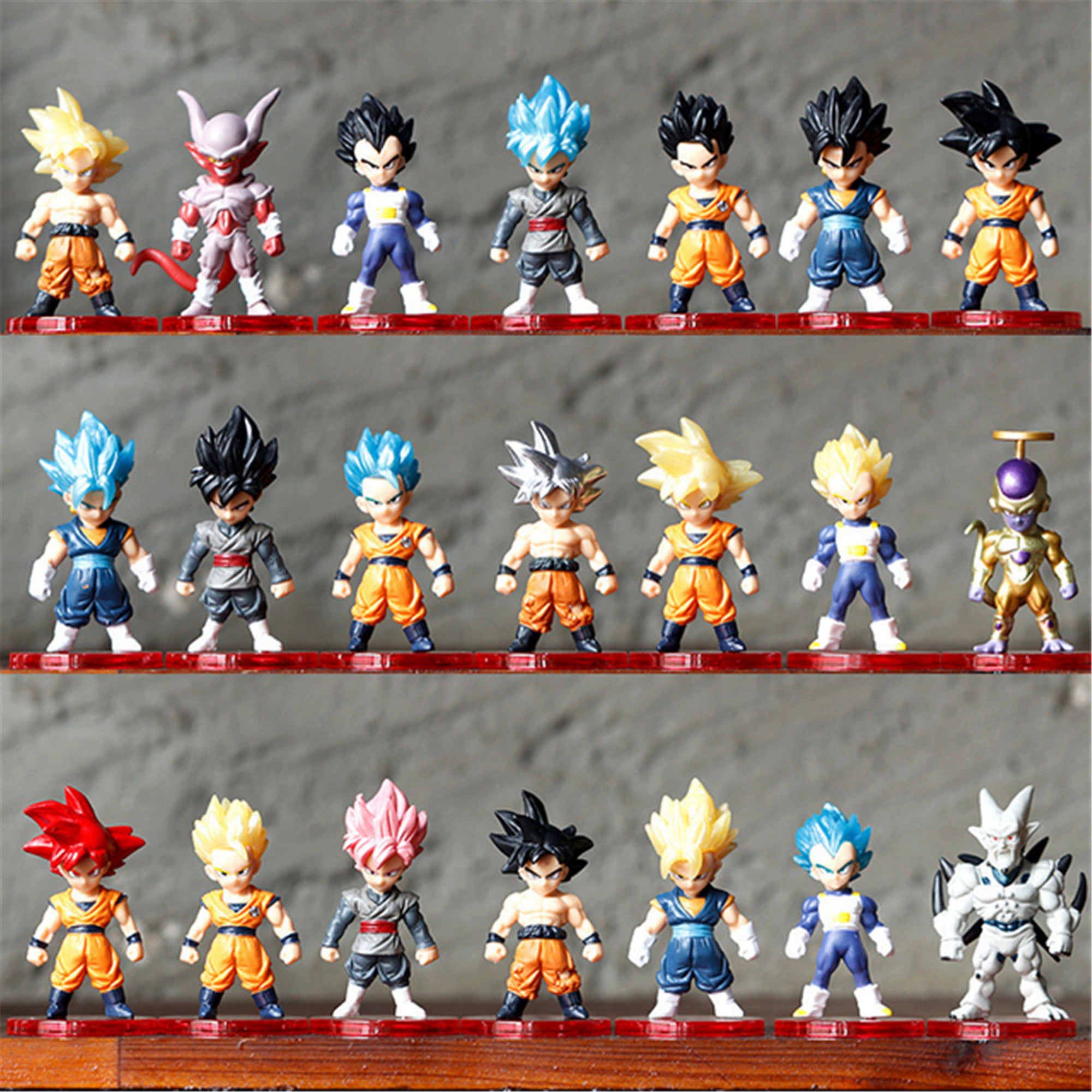 Dragon Ball Z Super Saiyan Son Goku Action Figure Figurines Model Toys Boxed Lot 