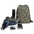 thumbnail image 3 of 13.5 x 16.5 Inch Waterproof Drawstring Backpack with Shoe Compartment – Lightweight Dry Wet Separation Gym Bag for Men Women & Teens, 3 of 5