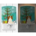 thumbnail image 2 of Merry Christmas Tree Cavalier Spaniel Ceramic Night Light, 2 of 2
