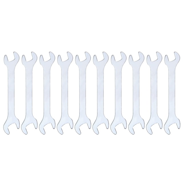 Llave de doble boca delgada Uxcell 10pcs 8mm x 10mm Spanners métricos