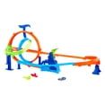 thumbnail image 2 of Pista de Carros de Juguete Mattel Hot Wheels Acrobacias Lanza y Choca, 2 of 7