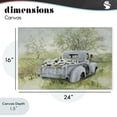 thumbnail image 4 of Stupell Industries Rustic Lodge Vintage Blue Truck Flower Sale Canvas Art, 24 x 16, by Lanie Loreth, 4 of 8