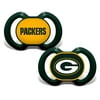 NFL Green Bay Packers 2-Pack Pacifiers