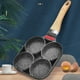 thumbnail image 4 of Sartén de huevos Sartén para panqueques con Sartén para de huevos Sartén 4 agujeros Sunnimix Sartén para huevos, 4 of 8