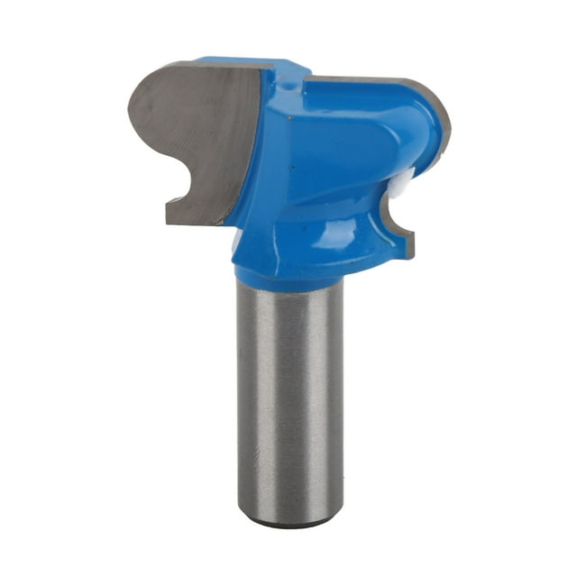 Premium Tungsten Steel Drawer Pull Router Bit with PTFE Coating, 1/2 Inch Shank for Efficient Wood Grooving and Carpentry Projects.