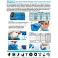 thumbnail image 2 of Skintx Medical Grade Nitrile Disposable Gloves, ET50015-L-BX, (Pack of 50), 2 of 5