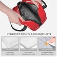 thumbnail image 5 of DouZhe Lunch Bags for Women and Men, For You Red Hearts Prints Reusable Portable Insulated Cooler Waterproof Lunch Tote Bag for Travel Work School Picnic, 5 of 7