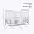 thumbnail image 2 of Dream On Me Violet 7-in-1 Convertible Crib White, 2 of 11
