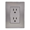 thumbnail image 2 of Placa Armada Contacto Duplex Plata 10Pz, 2 of 3