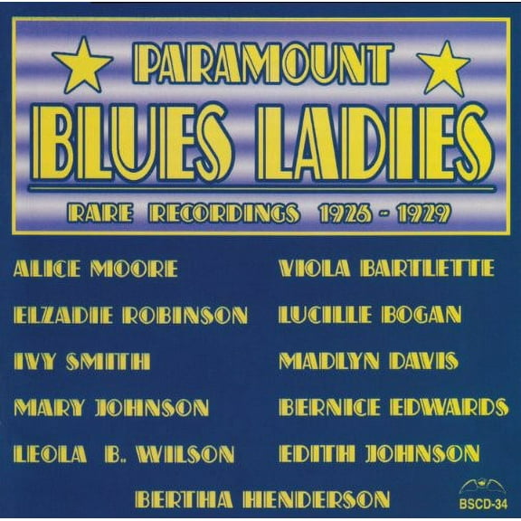 Various Artists - Paramount Blues Ladies - Rare Recordings - Music & Performance - CD