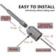 thumbnail image 3 of SDS Plus Hole Saw Drill Bits for Concrete, Cement, Stone, Wall - 65mm, 50mm, 30mm, 3 of 5