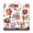 White-390, variant on Rainbow Tatami Cushion Large 22x22 Inch Boho Chic Floor Pillow, Soft & Thick for Yoga, Lounge & Back Pain Relief