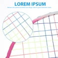 thumbnail image 3 of HORIALENCE Badminton Racket Set for Children Nylon Tighten Thread Widen Racket Range 2Pcs, 3 of 5